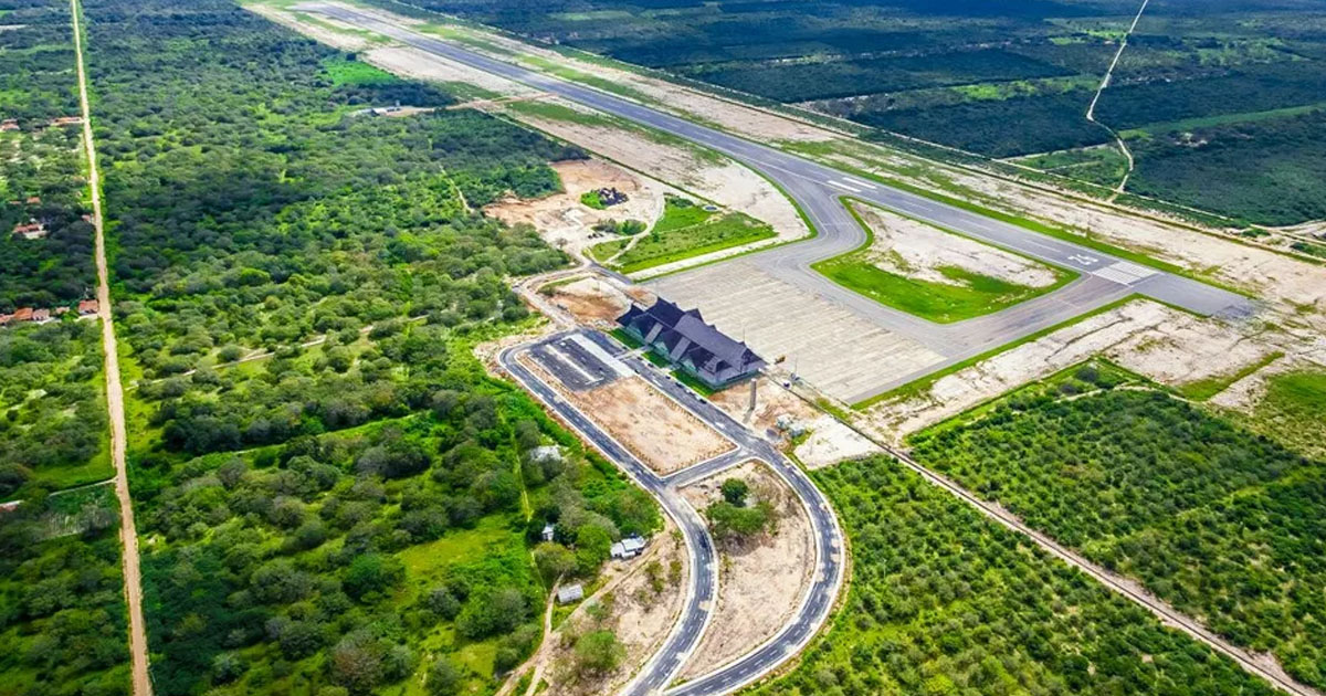 Ceará inaugura novo Aeroporto em Jericoacoara com voo comercial