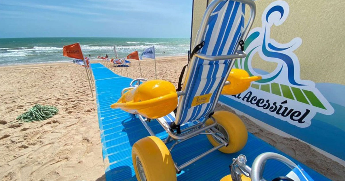 Em Aracati, Praia de Majorlândia receberá estação de Praia Acessível