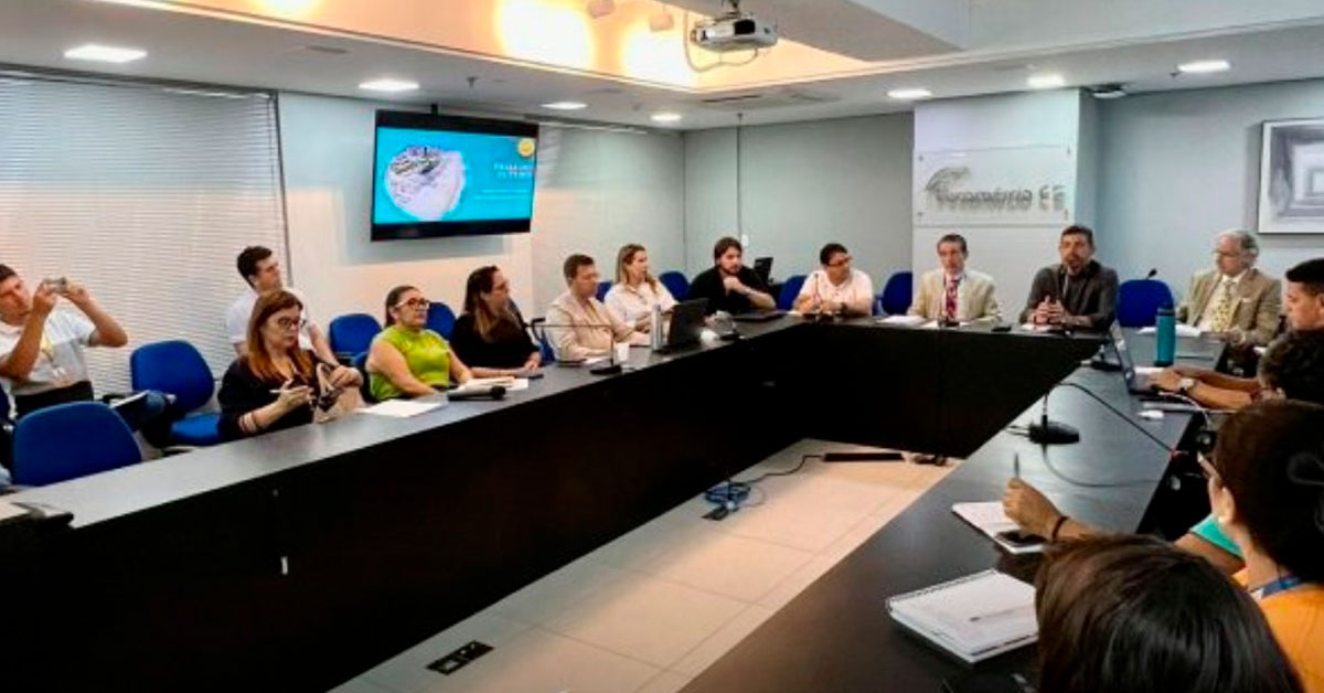 A presença da secretária Yrwana, do Fecomercio fala sobre a criação de novos produtos turísticos no Ceará