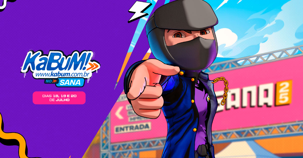 KaBuM! marca presença no SANA 2025 e aposta no potencial do mercado nordestino
